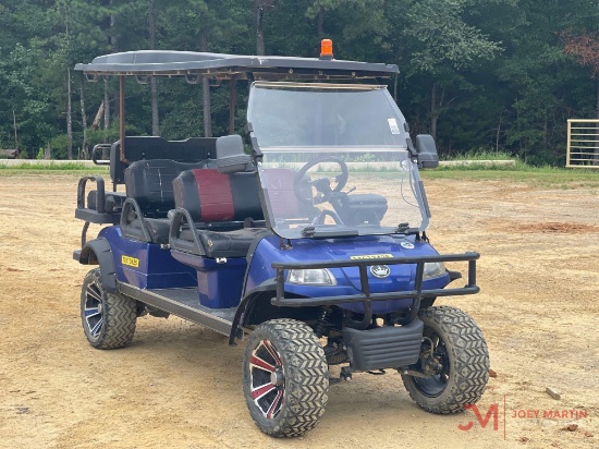 EVOLUTION ELECTRIC 6 SEATER GOLF CART