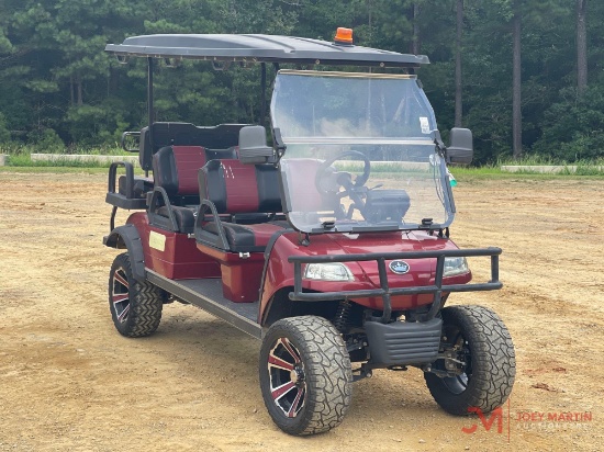 EVOLUTION ELECTRIC 6 SEATER GOLF CART