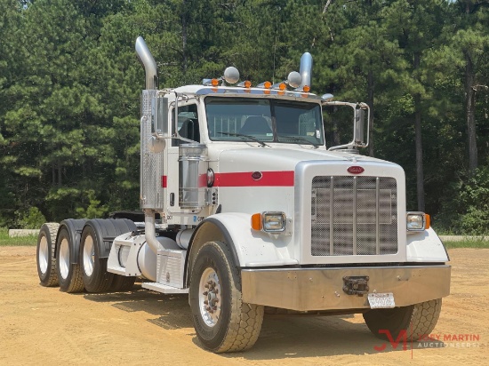 2008 PETERBILT 367 TRI-AXLE DAY CAB TRUCK TRACTOR