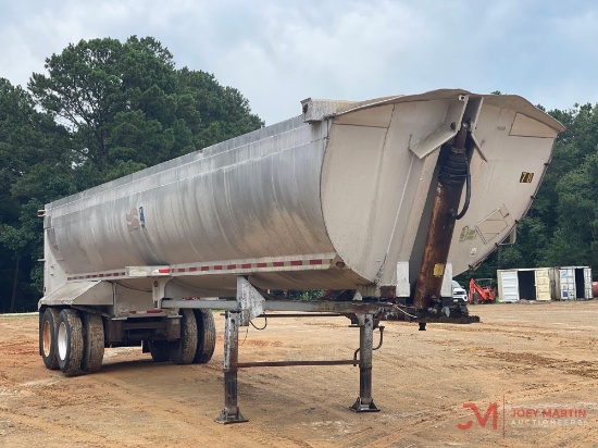 1999 40' Aluminum Framelessdump Trailer