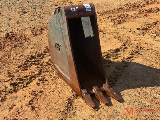 TAG 12" TOOTH BUCKET EXCAVATOR ATTACHMENT