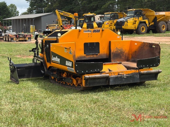 2023 LEEBOY 8608 ASPHALT PAVER