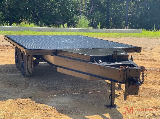 12' X 7.5' STEEL FLATBED TRAILER
