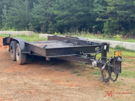 2008 Butler T/A Equipment Tilt Trailer