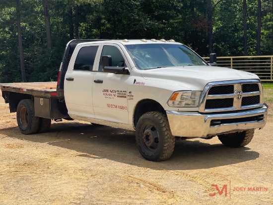 2016 RAM 3500 HEAVY DUTY FLATBED TRUCK