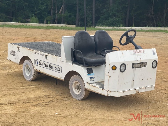 2021 TAYLOR-DUNNELECTRIC FLATBED CART,