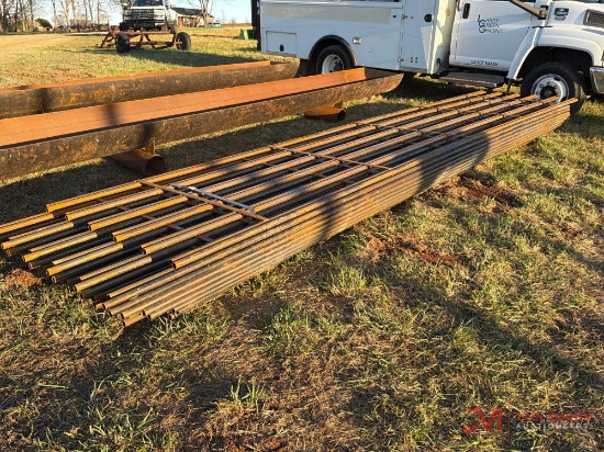 (20) NEW 20' CONTINUOUS PANELS W/ CONNECTORS