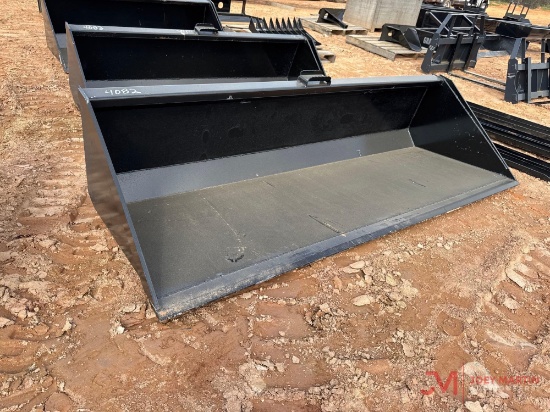 NEW / UNUSED 90" SMOOTH BUCKET SKID STEER ATTACHMENT