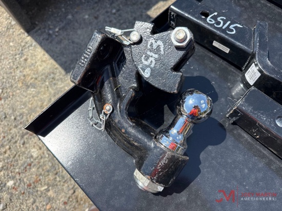 (1) BOLT ON PINTLE HITCH W/ 2 BALL