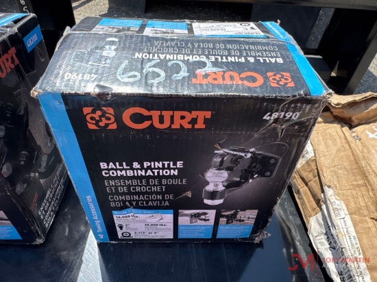 CURT BALL & PINTLE COMBINATION HITCH