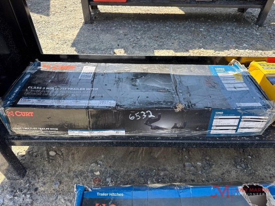 CURT CLASS 3 MULTI-FIT TRAILER HITCH, 8,000 LB GROSS TRAILER WEIGHT