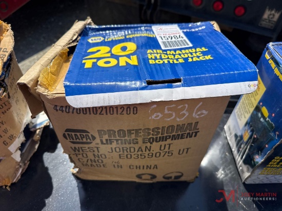 NAPA 20 TON PNEUMATIC BOTTLE JACK
