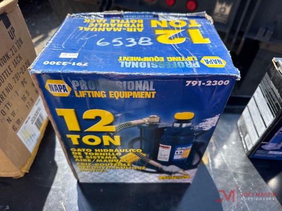 NAPA 12 TON PNEUMATIC BOTTLE JACK