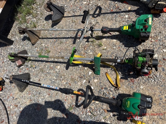 THE GREEN MACHINE GAS POWERED WEEDEATER