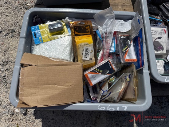CONTENTS OF TRAY; MISC ELECTRICAL CONNECTORS AND WIRES