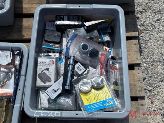 CONTENTS OF TRAY; MISC ELECTRICAL CONNECTORS AND WIRES