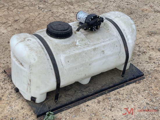 PLASTIC SPRAYER TANK WITH ELECTRIC PUMP