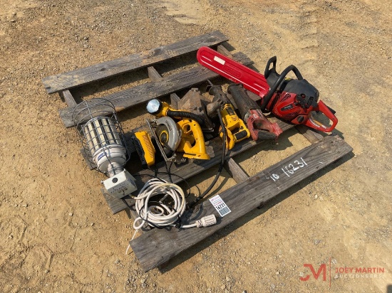CONTENTS OF PALLET MISC. POWER HAND TOOLS