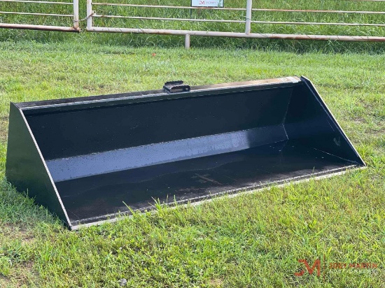 NEW 90" SMOOTH BUCKET SKID STEER ATTACHMENT