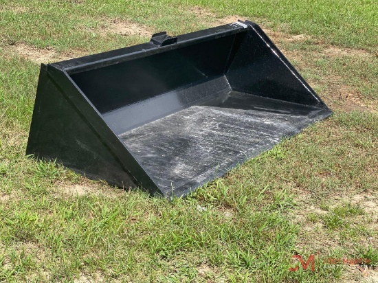 UNUSED 77" SMOOTH BUCKET SKID STEER ATTACHMENT