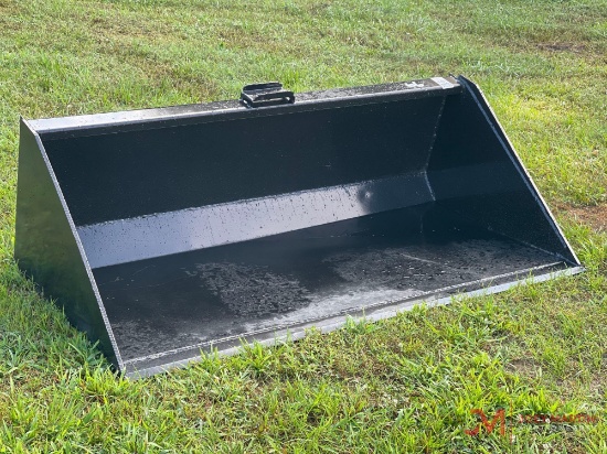 NEW 66" SMOOTH BUCKET SKID STEER ATTACHMENT