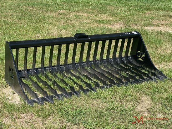 NEW 75" SKELETON BUCKET SKID STEER ATTACHMENT