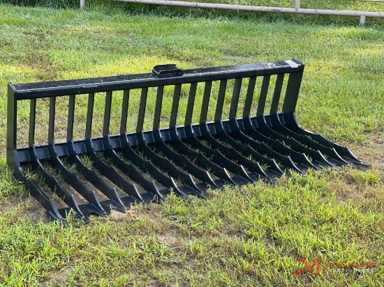 NEW 75" SKELETON BUCKET LOW PRO SKID STEER ATTACHMENT