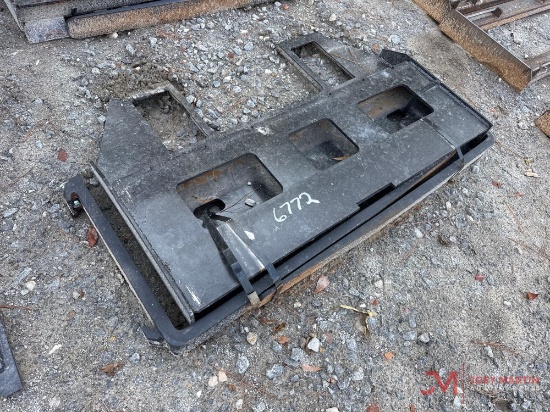Unused 42" Forks Skid Steer Attachment