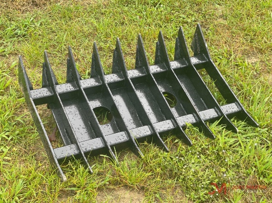 NEW ROOT RAKE MINI SKID STEER ATTACHMENT