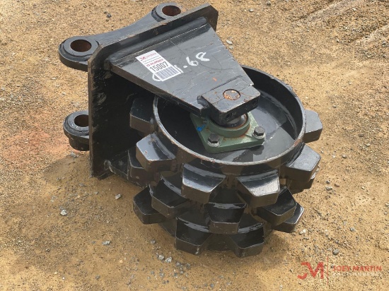 Wheel Compactor Excavator Attachment