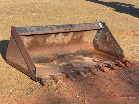 79" TOOTH BUCKET SKID STEER ATTACHMENT