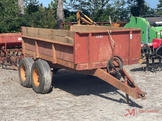 5' X 10' T/A PULL TYPE DUMP TRAILER