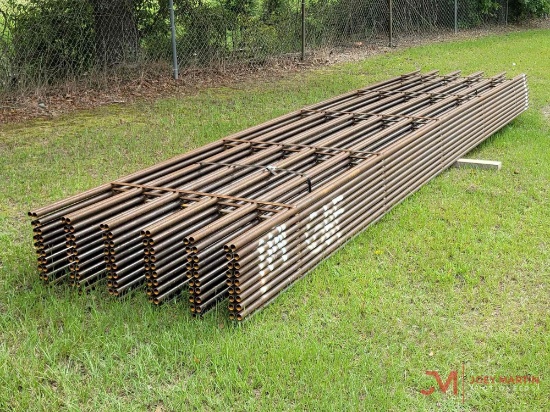 (20) NEW 20' 6-BAR CONTINUOUS PANEL