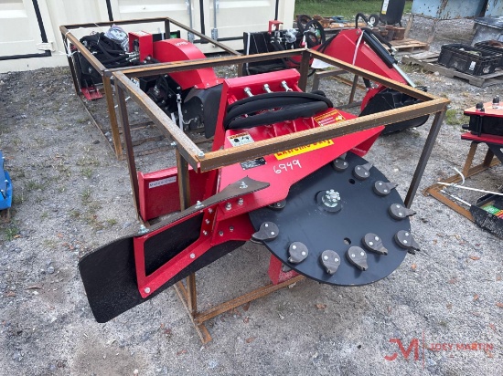 Raytree Stump Grinder Skid Steer Attachment