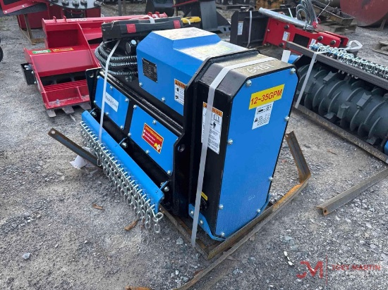 Raytreebrush Mulcher Excavator Attachment