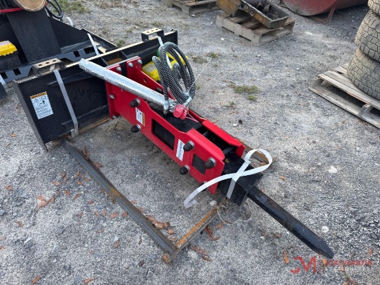 Raytree Hydraulic Hammer Skid Steer Attachment