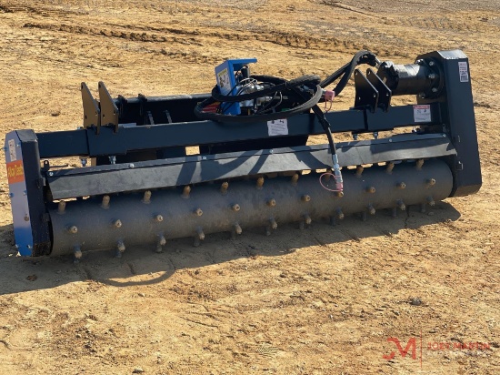 Raytreesoil Conditioner Skid Steer Attachment