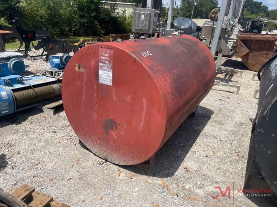 500 GALLON FUEL TANK