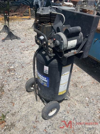 KOBALT 30 GALLON AIR COMPRESSOR W/ HAND TRUCK