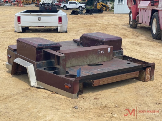 8' X 6' STEEL WELDING BED