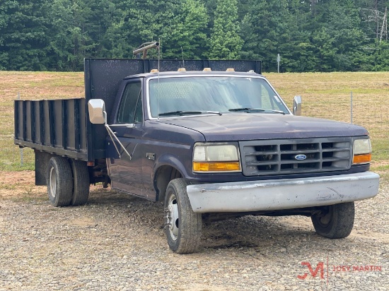 1994 FORD F-350 XL FLATBED TRUCK