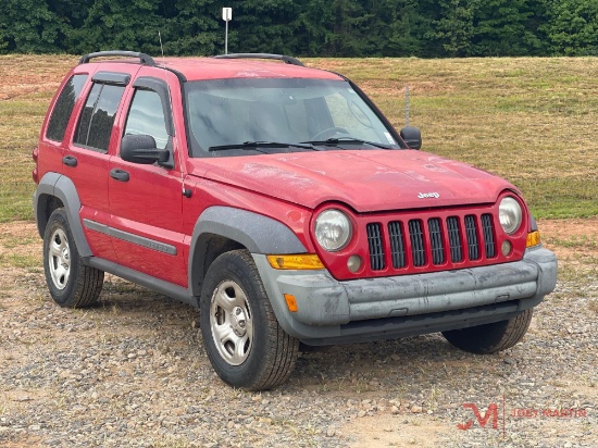 2005 JEEP LIBERTY SUV