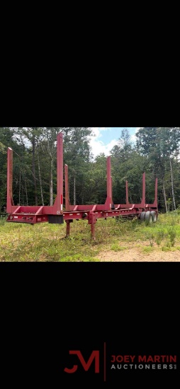 2015 DOUBLE BUNK LOG TRAILER, VIN AL15HM00700046346