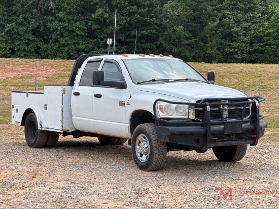 2008 Dodge Ram 3500 Slt Heavy Duty Flatbed Truck