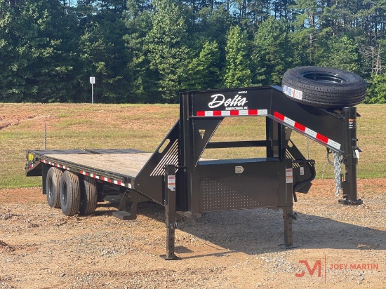 2026 25' DELTA T/A GOOSENECK TRAILER