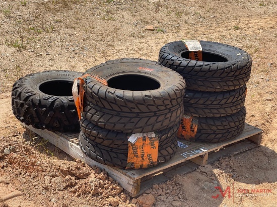PALLET OF (6) UNUSED VARIOUS ATV/UTV TIRES