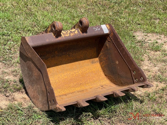 36" TOOTH BUCKET EXCAVATOR ATTACHMENT
