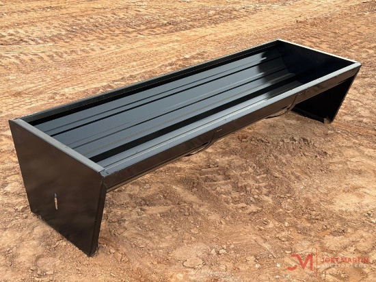27" X 90" Cattle Feed Trough W/ Drain Holes