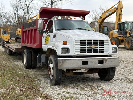 2000 CHEVROLET C7500 S/A DUMP TRUCK