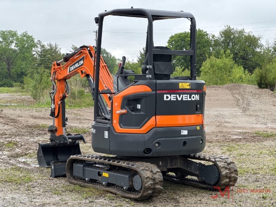 Unused Demo Develon Dx27z-7 Mini Excavator